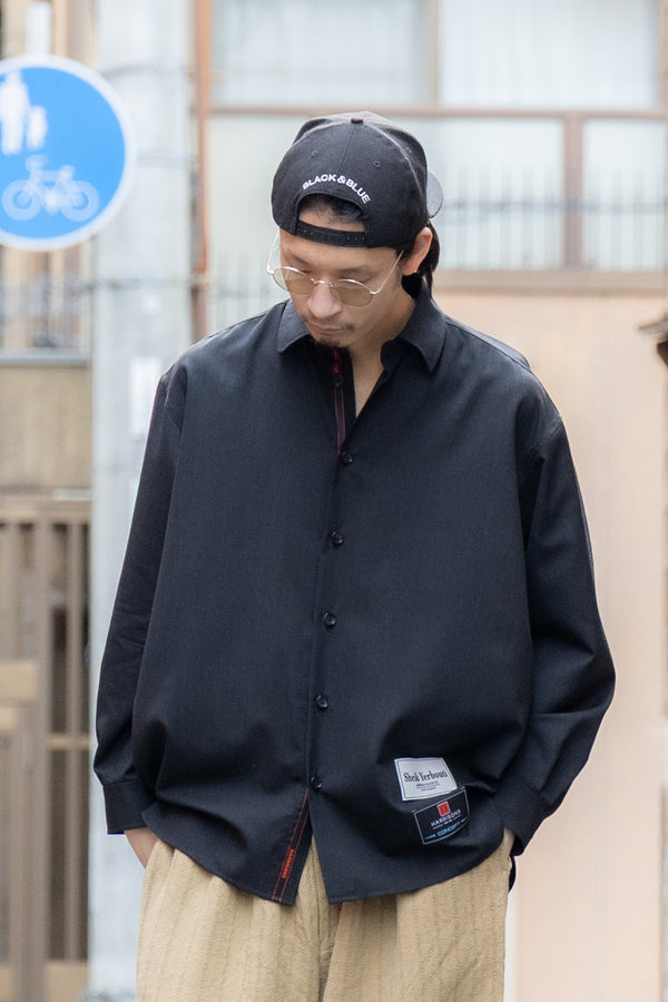 【SHEIK YERBOUTI】"ハリソンズセルビッチウールシャツ"