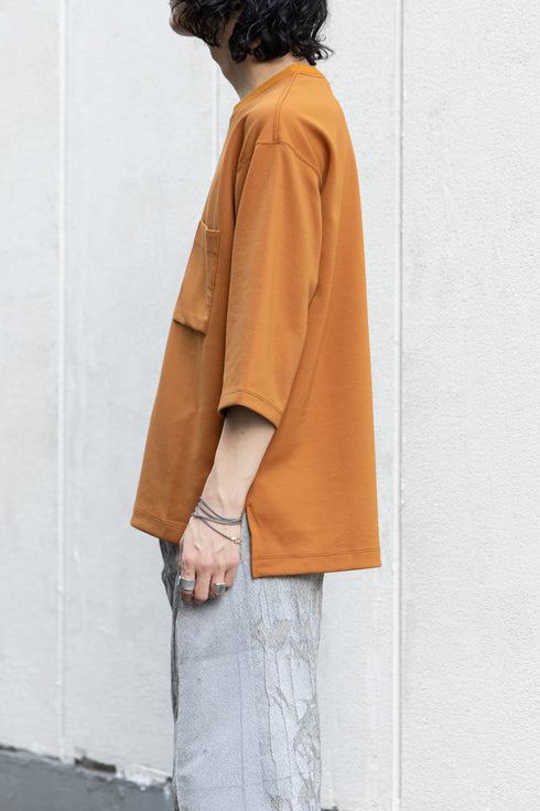 【CURLY&Co.】"DOUBLE FACE TWILL Q/S TEE"