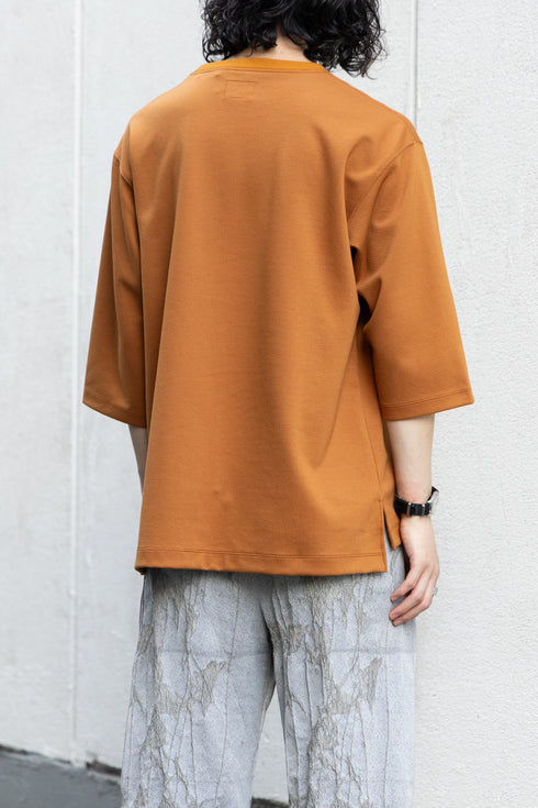 【CURLY&Co.】"DOUBLE FACE TWILL Q/S TEE"