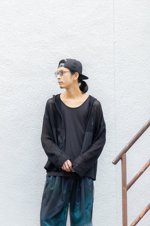 【nuterm】"メッシュビーチパーカー"