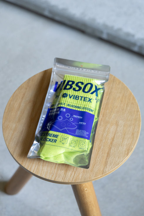 【VIBSOX】"消臭・防臭・抗菌リブソックス"