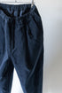【YOKO SAKAMOTO】"DOUBLE PLEATED WIDE EASY PANTS"