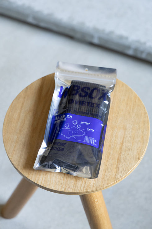 【VIBSOX】"消臭・防臭・抗菌リブソックス"