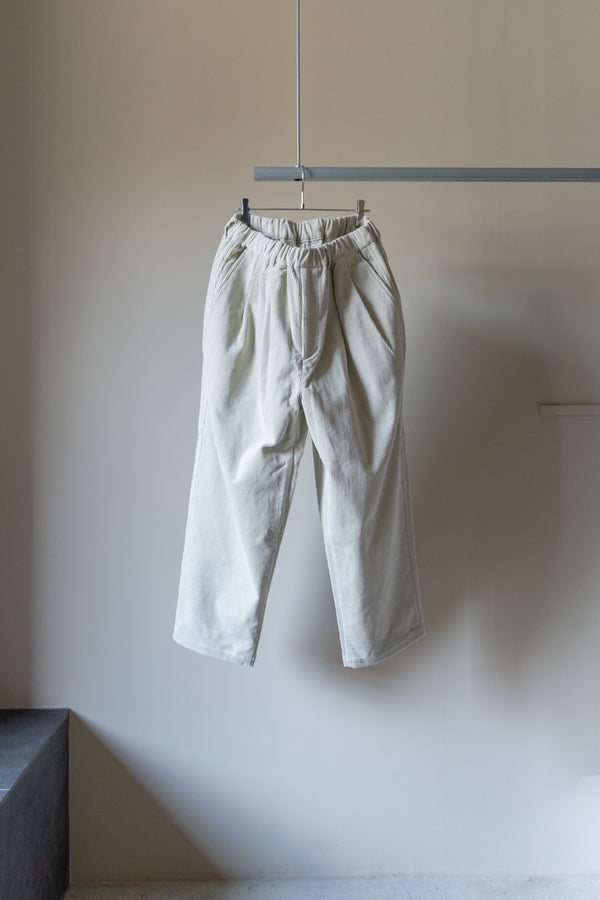 【YOKO SAKAMOTO】"DOUBLE PLEATED WIDE EASY PANTS"