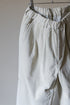【YOKO SAKAMOTO】"DOUBLE PLEATED WIDE EASY PANTS"