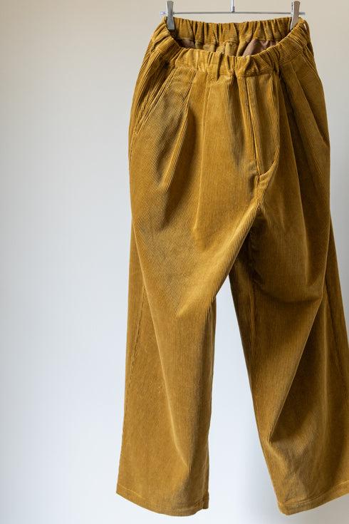 【YOKO SAKAMOTO】"DOUBLE PLEATED WIDE EASY PANTS"
