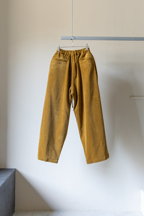 【YOKO SAKAMOTO】"DOUBLE PLEATED WIDE EASY PANTS"