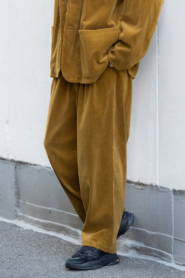 【YOKO SAKAMOTO】"DOUBLE PLEATED WIDE EASY PANTS"