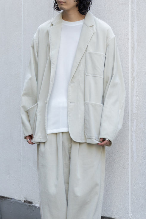 【YOKO SAKAMOTO】"WORK SUIT JACKET"