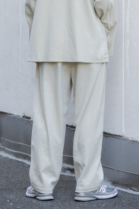 【YOKO SAKAMOTO】"DOUBLE PLEATED WIDE EASY PANTS"