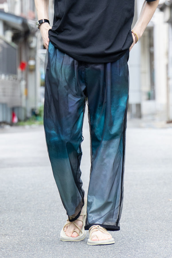 【Licht Bestreben】"3Dグラフィカルチュールレイヤーパンツ"