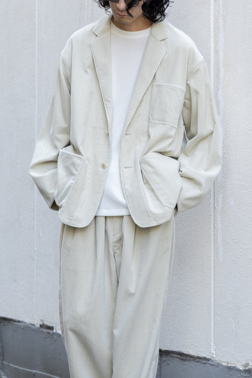 【YOKO SAKAMOTO】"WORK SUIT JACKET"