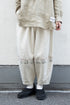 【YUTA MATSUOKA】"コットンボイル×コットンリネンサークルパンツ"