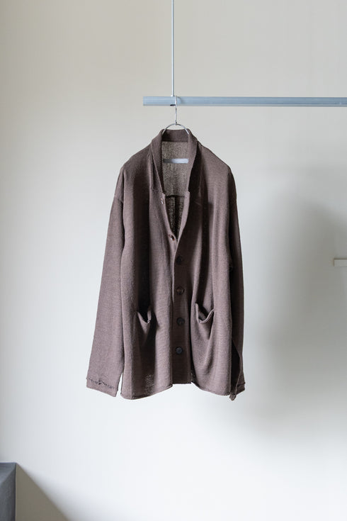 【YUTA MATSUOKA】"RELAXED KNIT JACKET"