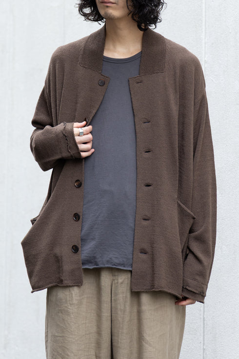 【YUTA MATSUOKA】"RELAXED KNIT JACKET"