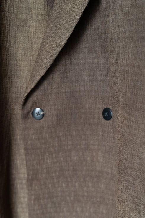 【ETHOSENS】"Uneven dye jacket"