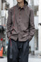 【YUTA MATSUOKA】"コットンリネンシャンブレークラシックシャツ"