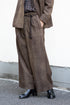 【ETHOSENS】"Uneven dye slacks"