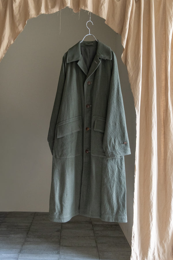 【SHUREN】"BRUSHED COTTON WOOL TWILL COAT"