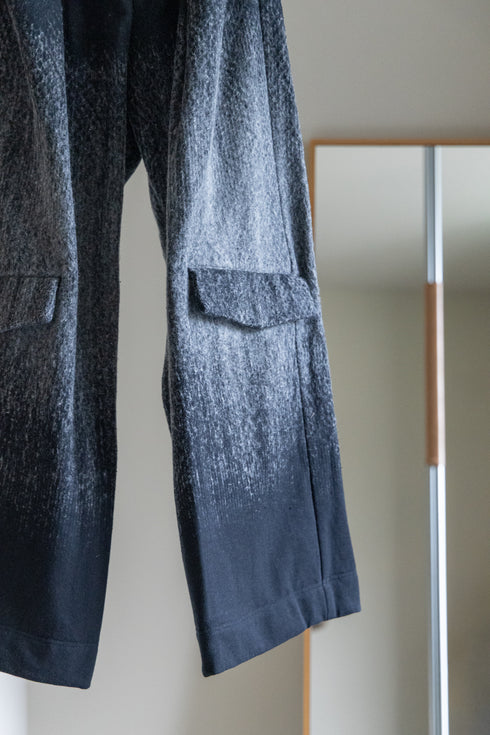 【Licht Bestreben】"Needle-Punched Thin Flap Baggy Pants"