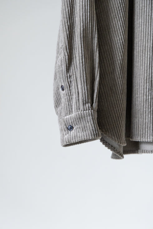 【Blanc YM】"Corduroy Skipper Shirts"
