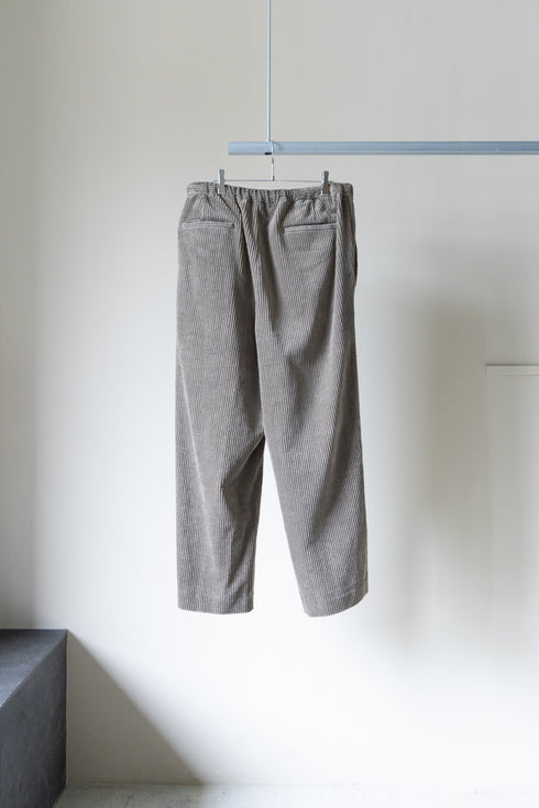 【Blanc YM】"Corduroy Relax Trousers"