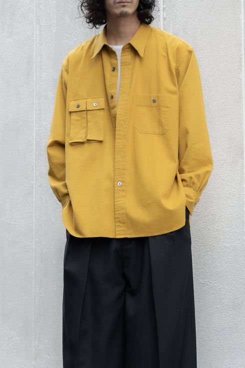 【nuterm】"Triple Poket Shirt"