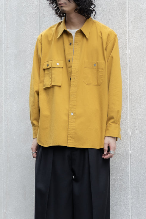 【nuterm】"Triple Poket Shirt"