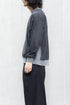 【nuterm】"Nickerson Mockneck Sweat Shirt"