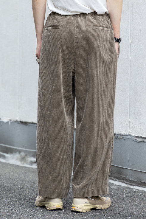 【Blanc YM】"Corduroy Relax Trousers"