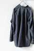 【YOKO SAKAMOTO】"NATURAL GARMENT DYE BAND COLLAR SHIRT"(蓬 × 墨)