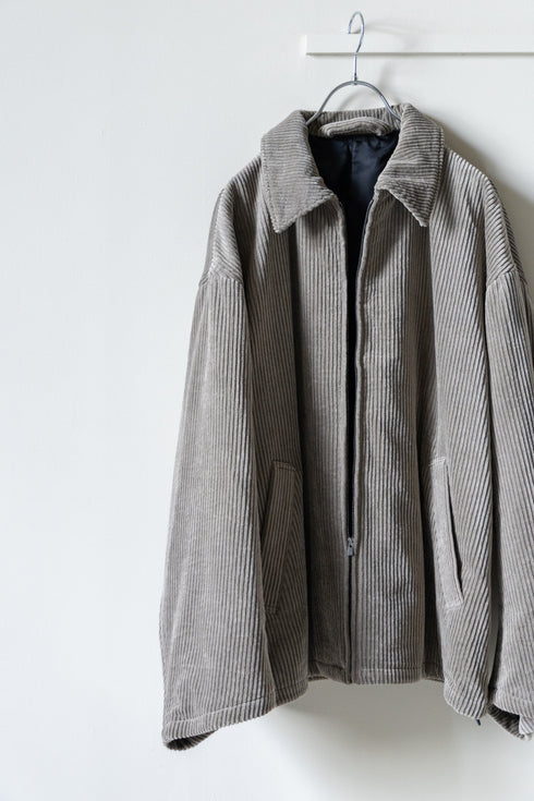 【Blanc YM】"Corduroy Padded Jacket"