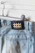 【LQUARTET】"MONOLITH INDIGO BAGGY"