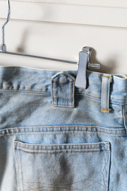 【LQUARTET】"MONOLITH INDIGO BAGGY"
