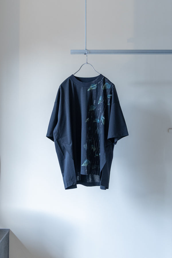 【Licht Bestreben】"ハンドペイントクルーネックティー"