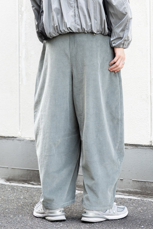 【LQUARTET】"STRUCTURE BARREL TROUSERS"