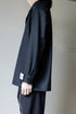 【SHEIK YERBOUTI】"SILK WOOL OPEN COLLAR SHIRT"