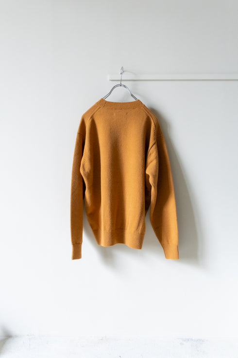【YOKO SAKAMOTO】"CREW NECK KNIT"