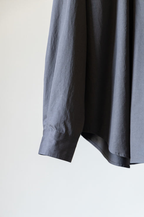 【nuterm】"Salt Shrinking Wrap P/O Shirts"