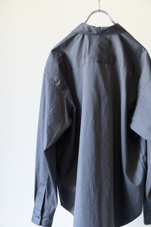 【nuterm】"Salt Shrinking Wrap P/O Shirts"