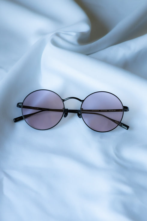 別注【GLITCH】"EIGHT sラウンドサングラス"