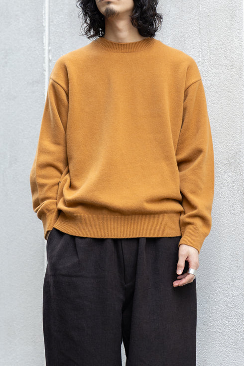 【YOKO SAKAMOTO】"CREW NECK KNIT"