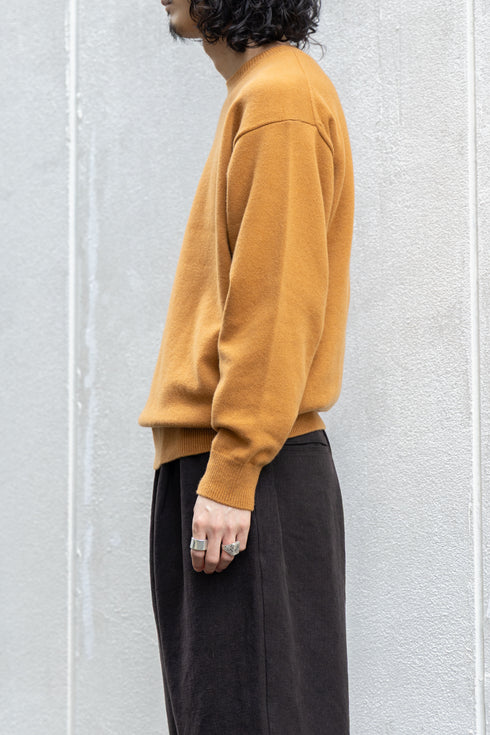 【YOKO SAKAMOTO】"CREW NECK KNIT"
