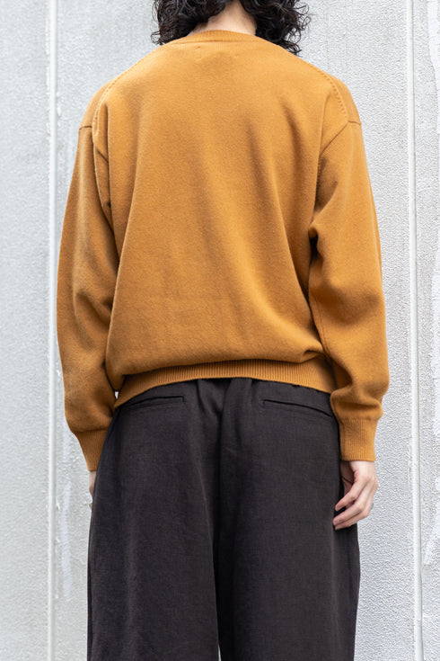 【YOKO SAKAMOTO】"CREW NECK KNIT"