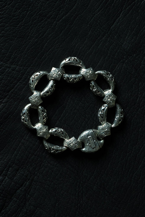 【GEROCHRISTO】"Garden Shadows Links Bracelet"