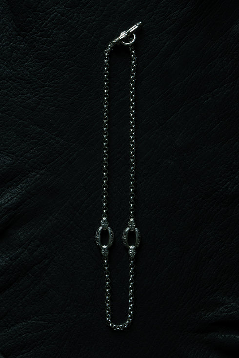 【GEROCHRISTO】"Garden Shadows small link necklace"