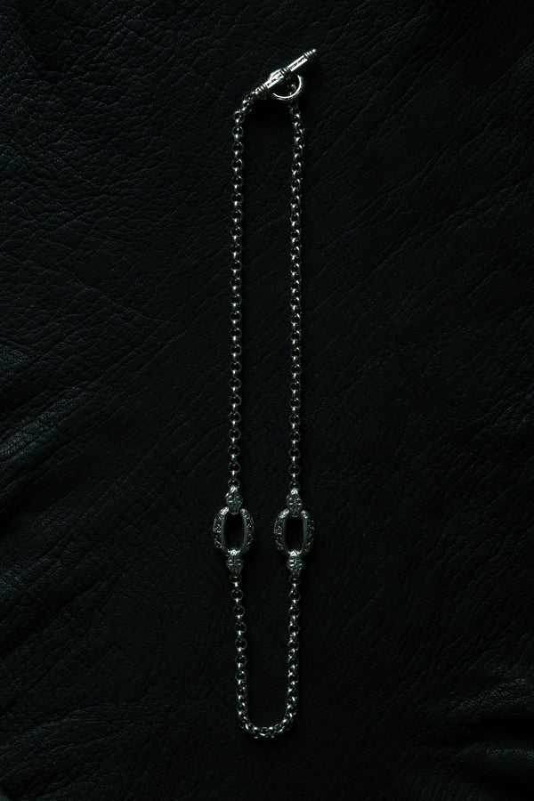 【GEROCHRISTO】"Garden Shadows small link necklace"
