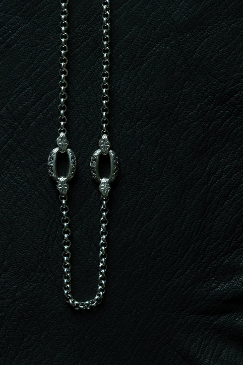 【GEROCHRISTO】"Garden Shadows small link necklace"