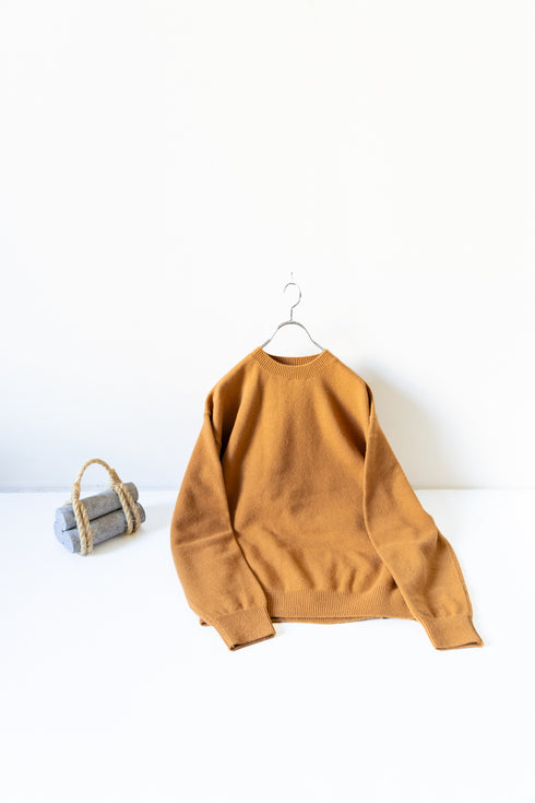 【YOKO SAKAMOTO】"CREW NECK KNIT"
