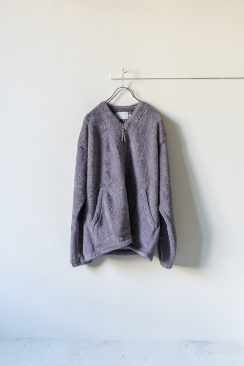 【CURLY&Co.】"TEDDY JERSEY ZIP-UP CARDIE"